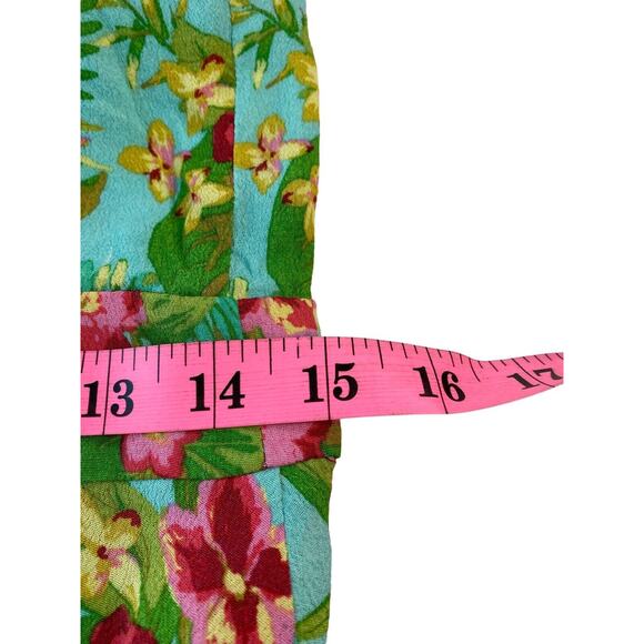 Matilda Jane Coconut Girl Womens 8 Hawaii Print Sweetheart Halter Feminine Dress - Picture 10 of 12